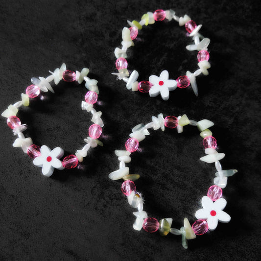 Bracelet printanier de Serpentine "New Jade"