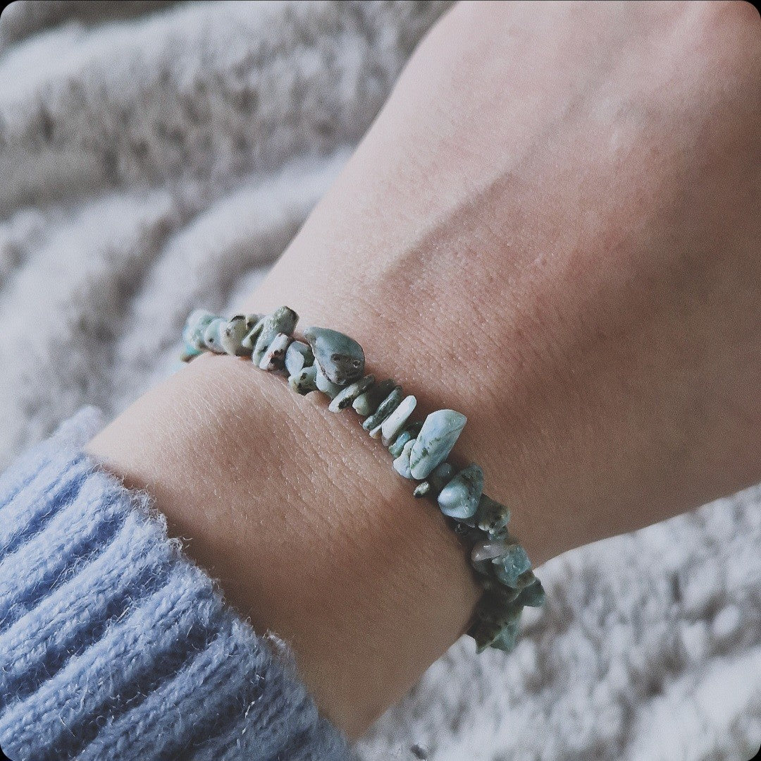 Bracelet Larimar ~ Fluidité