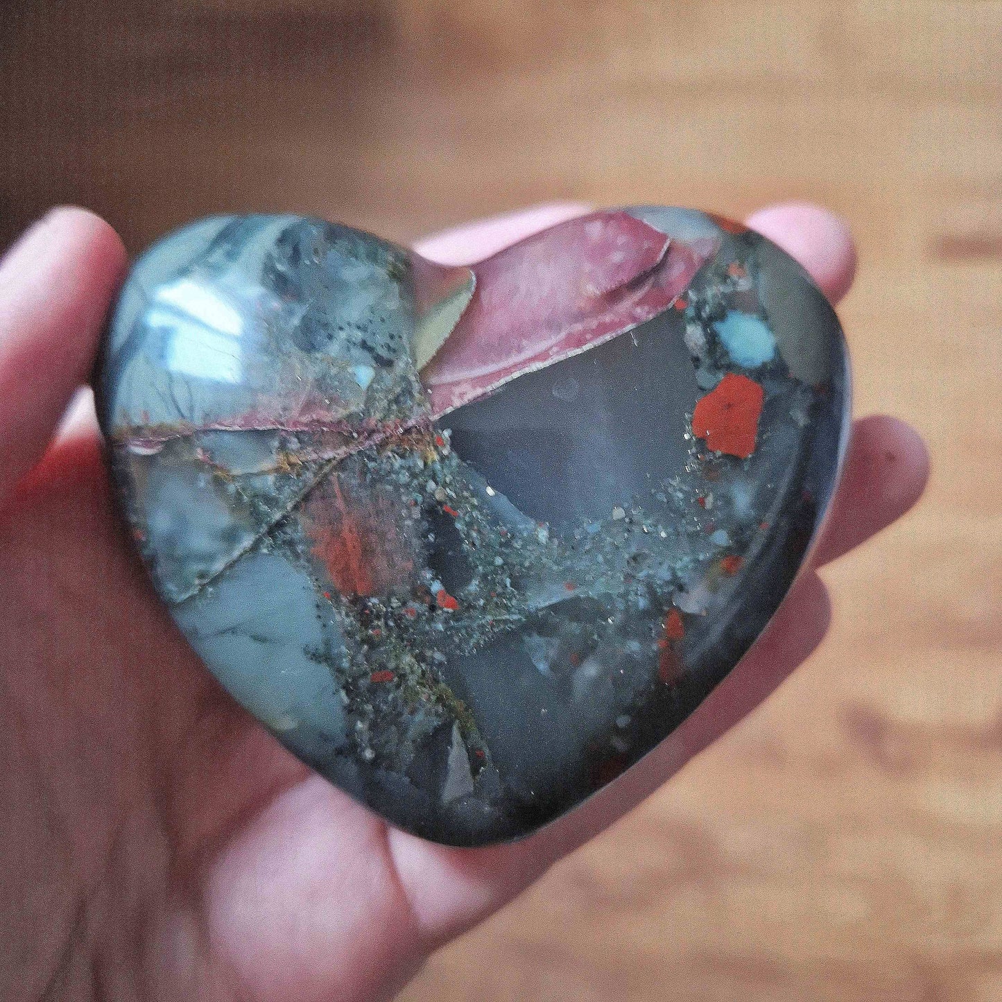 Coeur de Jaspe volcan ~ Vitalité