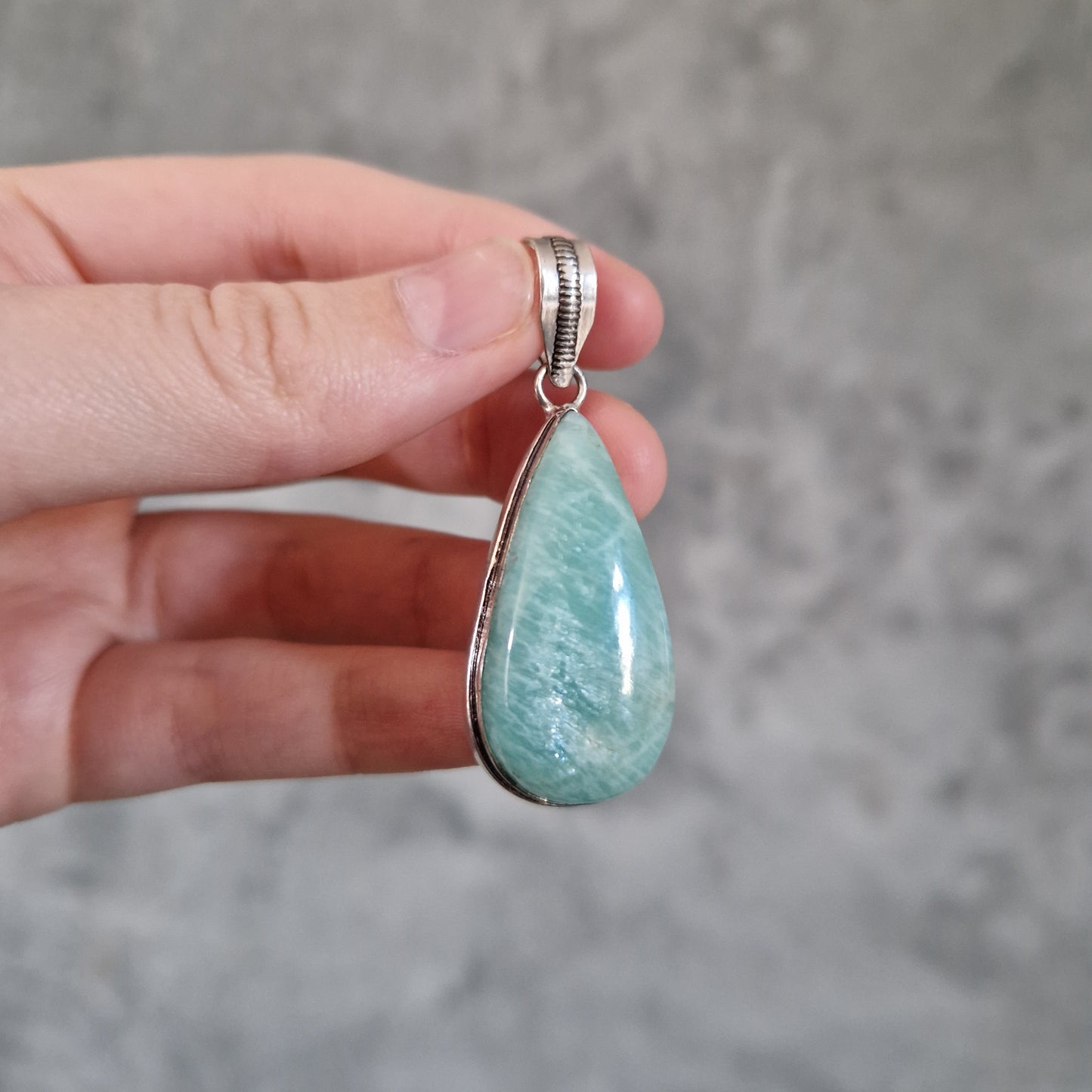 Pendentif - Amazonite - Lâcher-prise