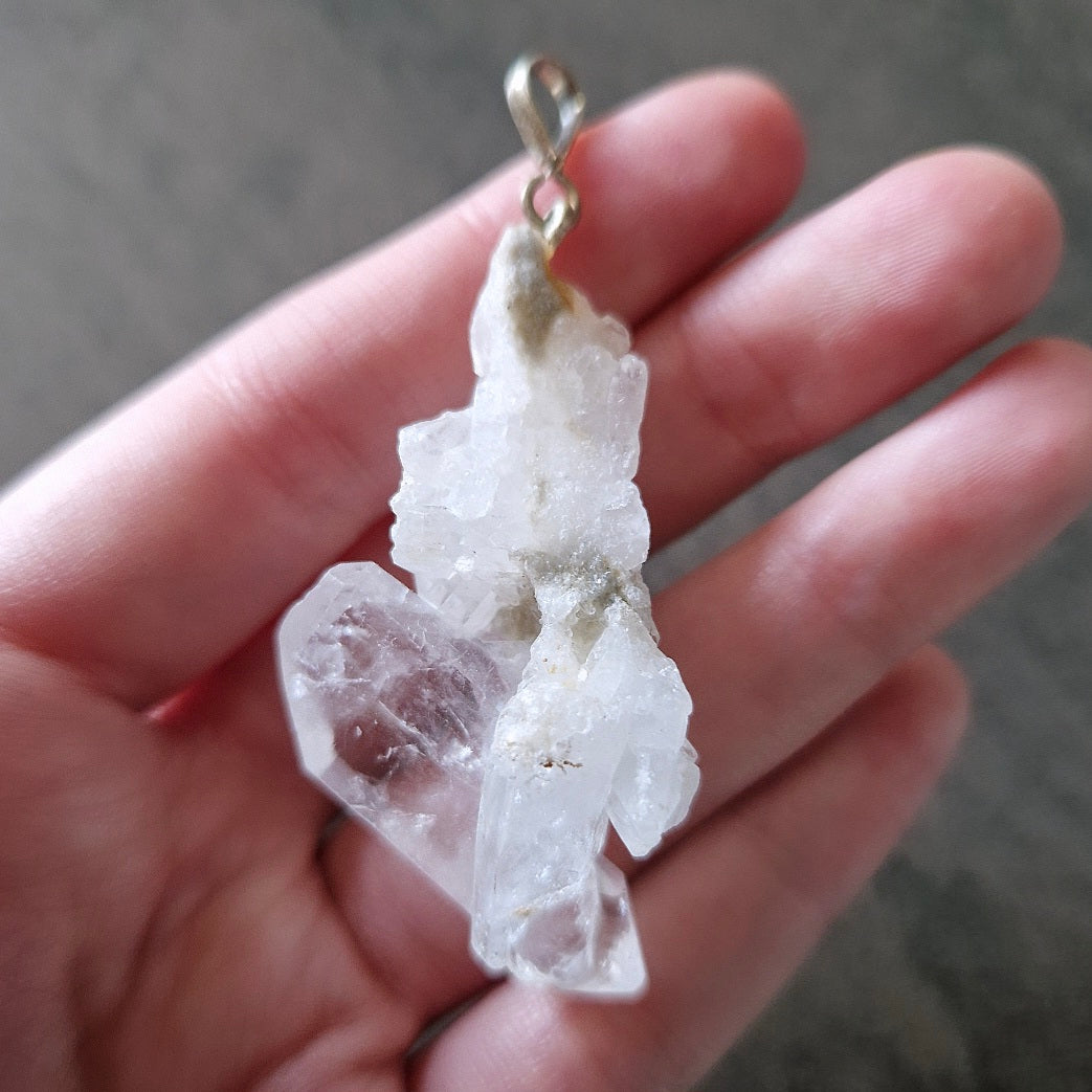 Pendentif - Quartz à âme - Puissance