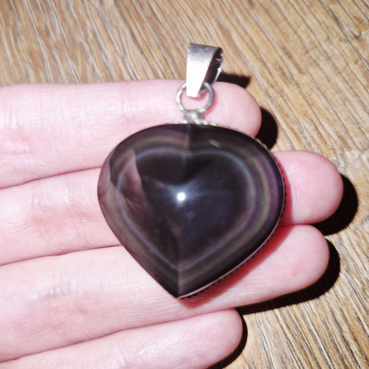 Pendentif - Obsidienne œil céleste - Puissance intérieure