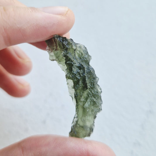 Cristal - Moldavite (Besednice, Angel Chime, 3,60g) - Éveil spirituel [1]