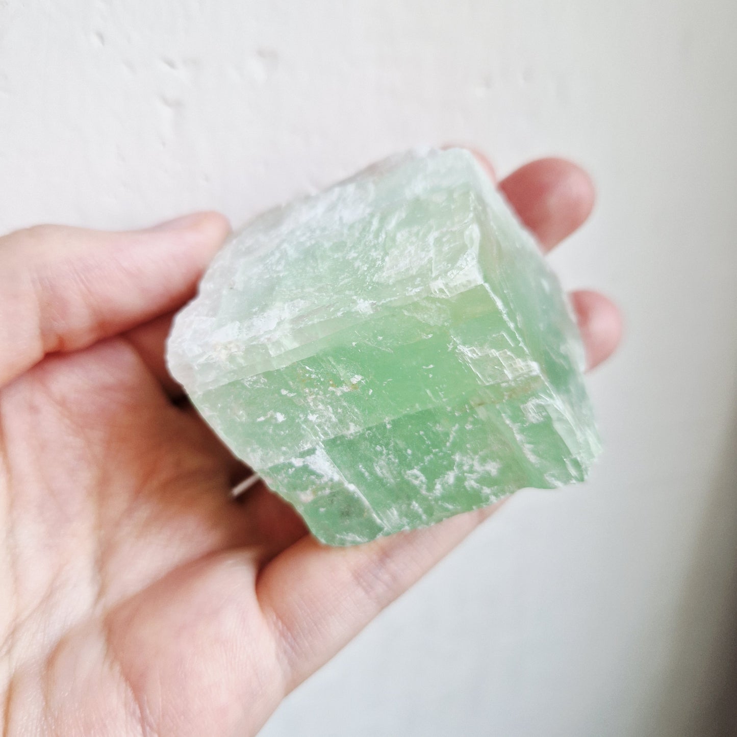 Cristal - Calcite verte - Harmonie